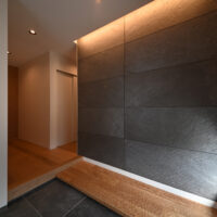 ダウンリビングとプライベートテラスが生む上質な時間