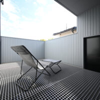 ダウンリビングとプライベートテラスが生む上質な時間